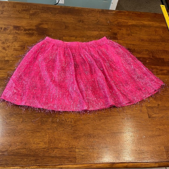 Queen of Sparkles pink tinsel skirt size medium - Picture 1 of 8
